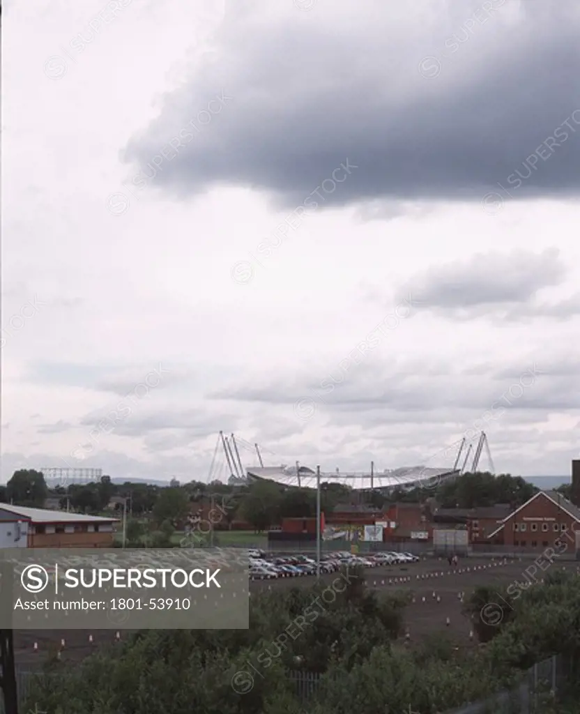 City Of Manchester Stadium View From South (Ashbury Station)