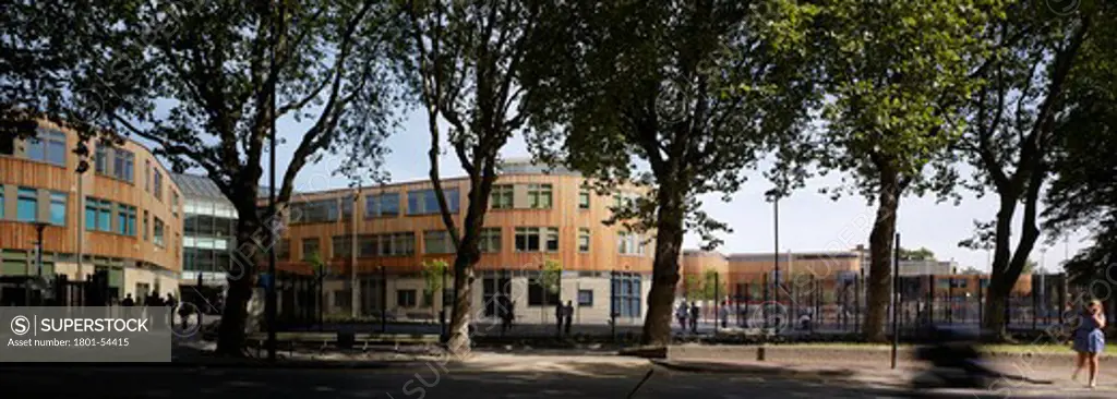 Street Front - A New Co-Educational Comprehensive Secondary School In The London Borough Of Islington