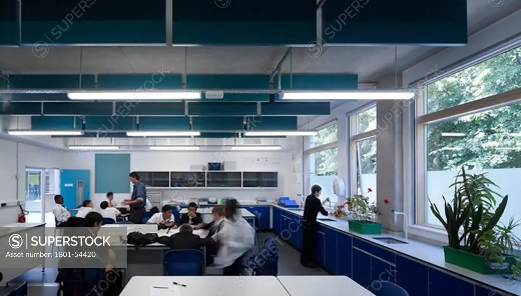 Science Lab - A New Co-Educational Comprehensive Secondary School In The London Borough Of Islington