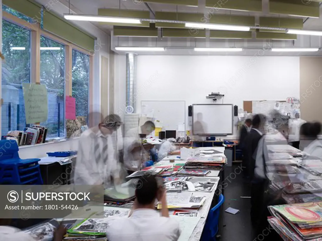 Art Studio - A New Co-Educational Comprehensive Secondary School In The London Borough Of Islington