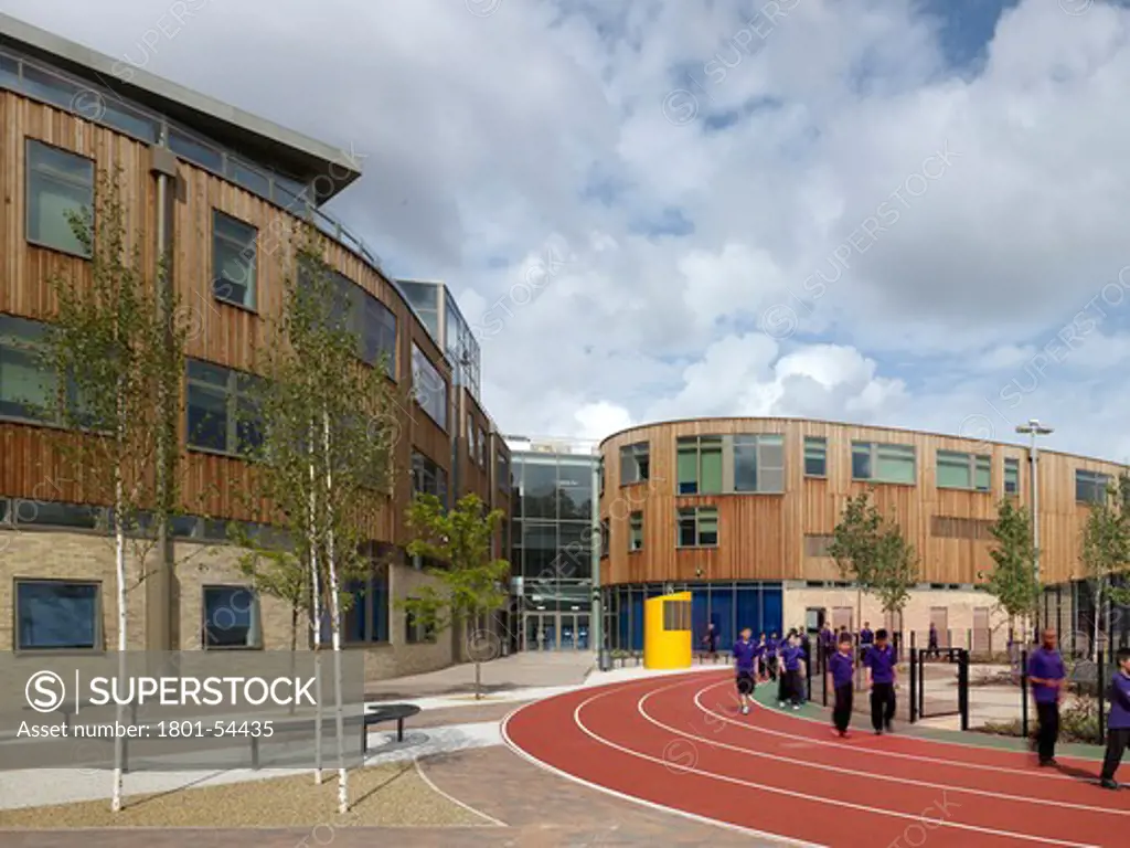 Out Door Area - A New Co-Educational Comprehensive Secondary School In The London Borough Of Islington