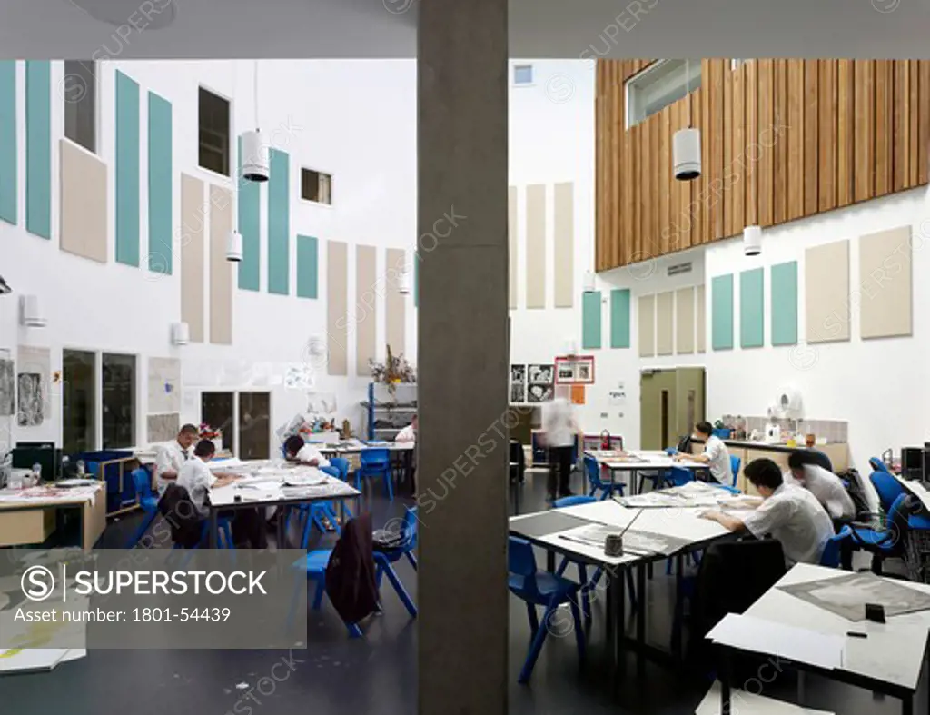 Art Studio - A New Co-Educational Comprehensive Secondary School In The London Borough Of Islington