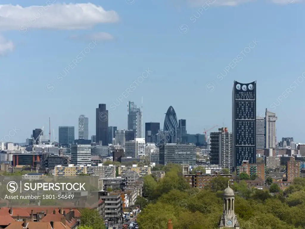 Strata Tower Bfls View With London City And Skyline 2010