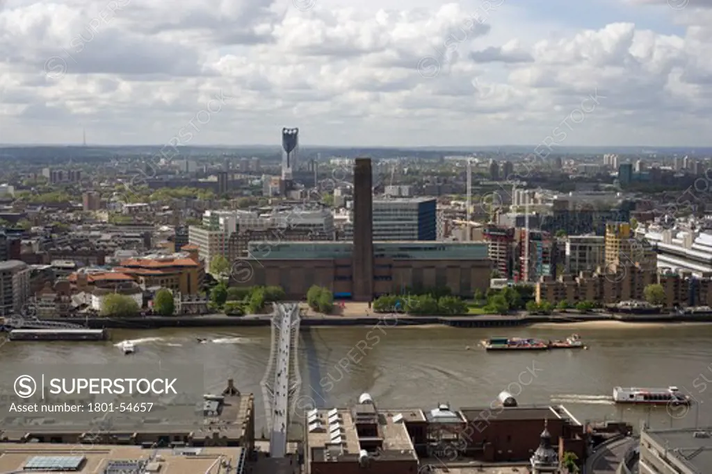 Strata Tower Bfls View With Tate Modern And Thames London 2010