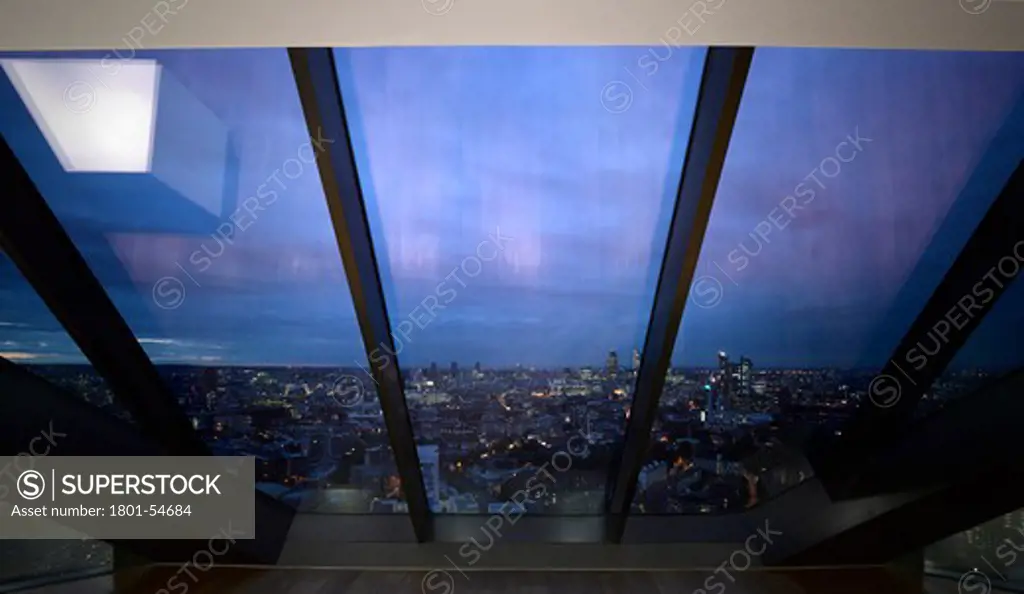 Strata Residential Tower South London Bfls Architects 2010-Twilight View Over London