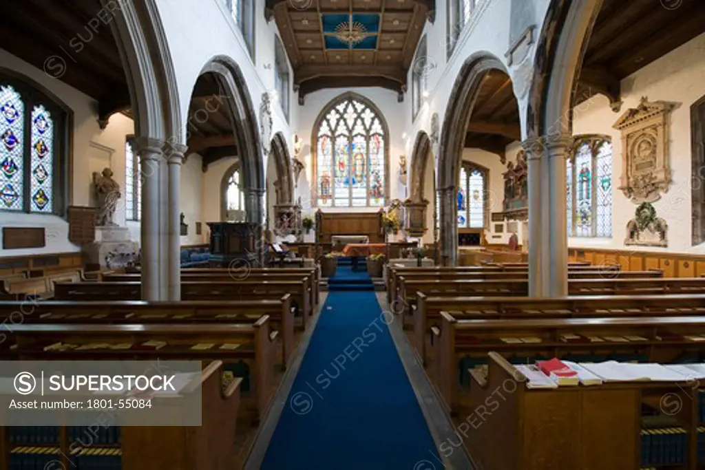 City Of London  St. Olave'S Church   15 Century 2010 Is One Of The City'S Few Remaining Gothic Churches  Rebuilt After World War Ii By Eb Glanfield In 1952.