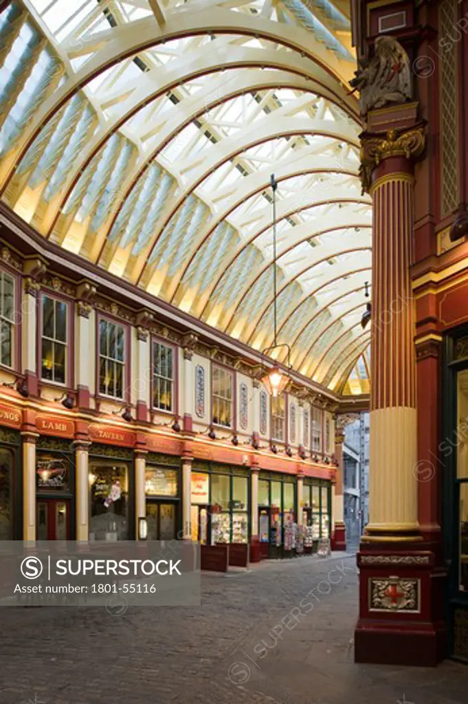 City Of London  Leadenhall Market  Sir Horace Jones  1881  Built On Site Of Basilica Of Roman London.