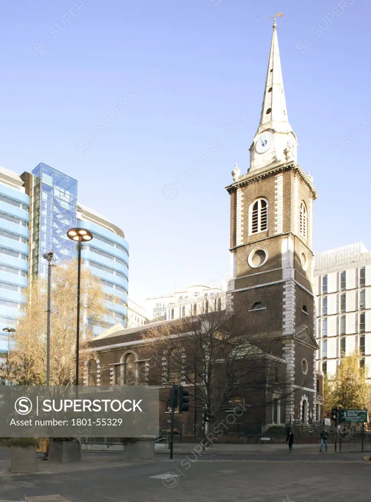 City Of London 2010  St Botolph Aldgate  Church View From Road