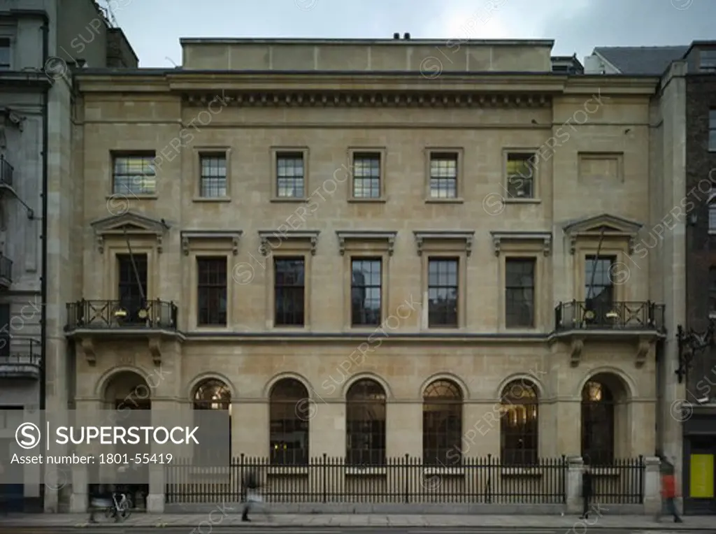 City Of London  Hoare'S Bank Exterior On Fleet Street