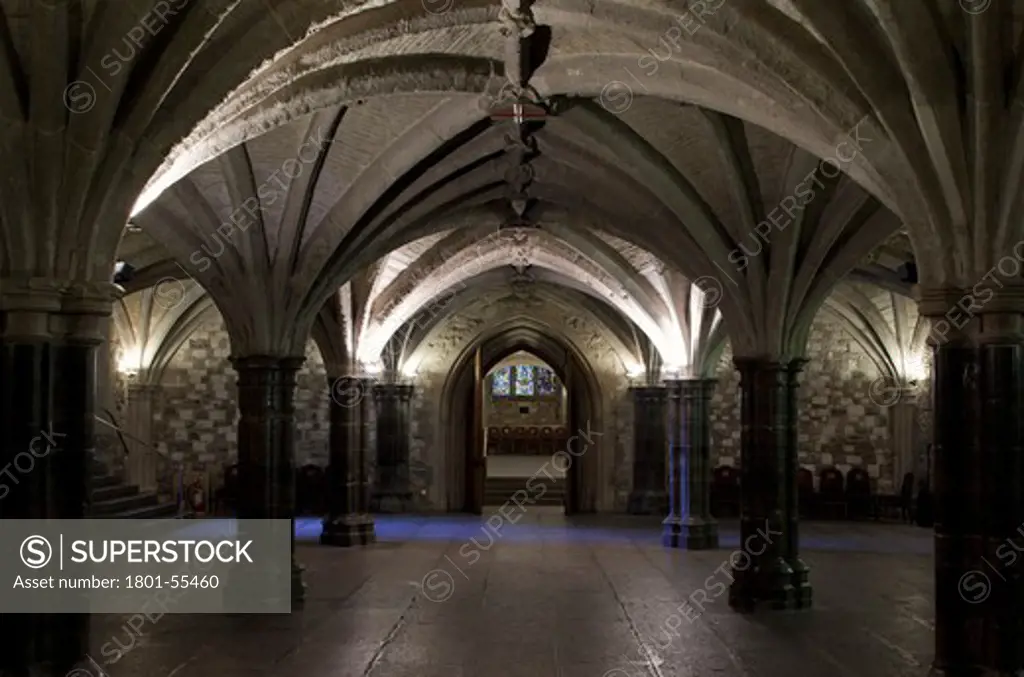 City Of London  The Guildhall  The City Powerhouse Since The Twelfth Century.  East Crypt
