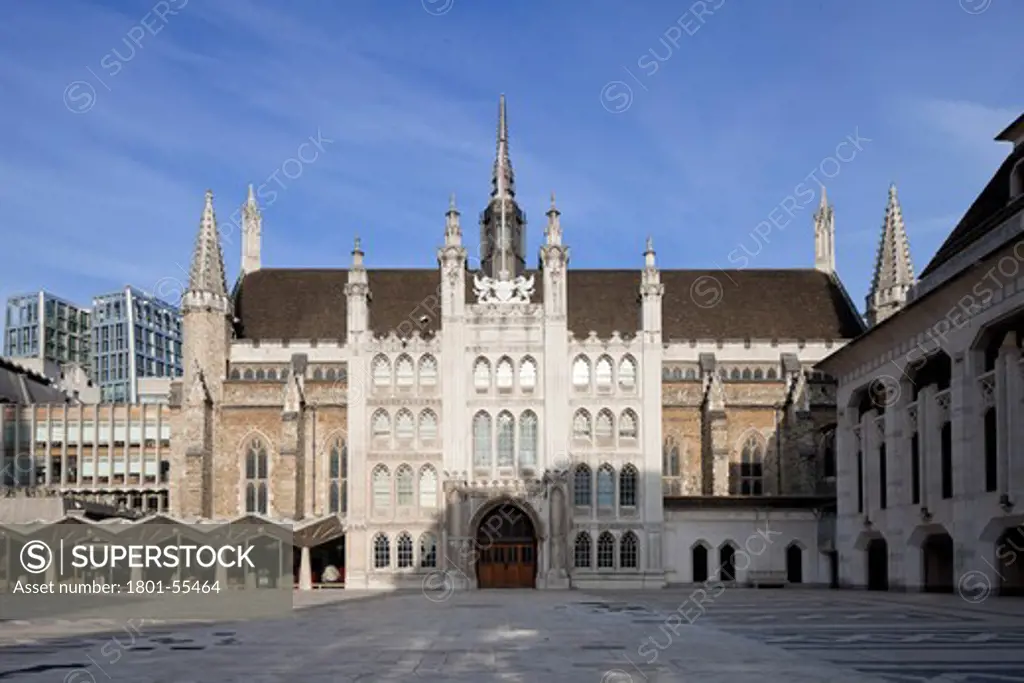 City Of London  The Guildhall  The City Powerhouse Since The Twelfth Century  The Guildhall Porch  Guildhall Courtyard