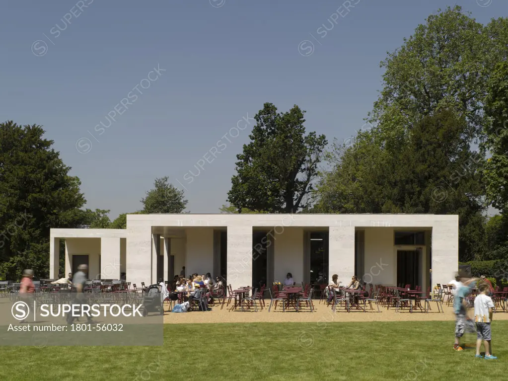 Chiswick House Cafe  Caruso St John Architects    Garden View