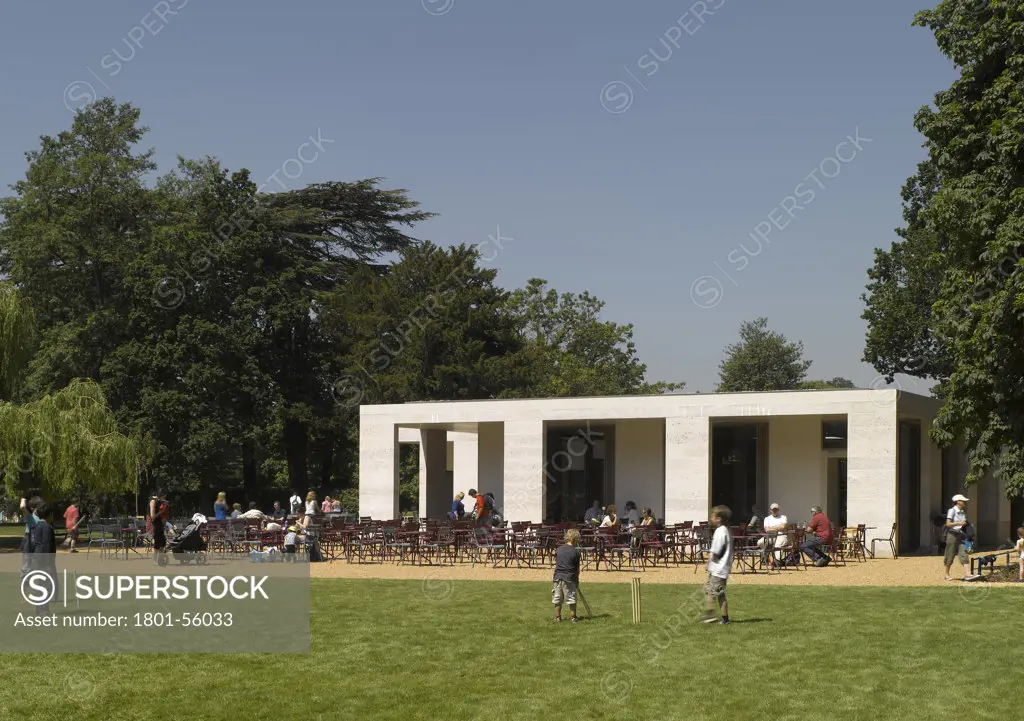 Chiswick House Cafe  Caruso St John Architects    Garden View