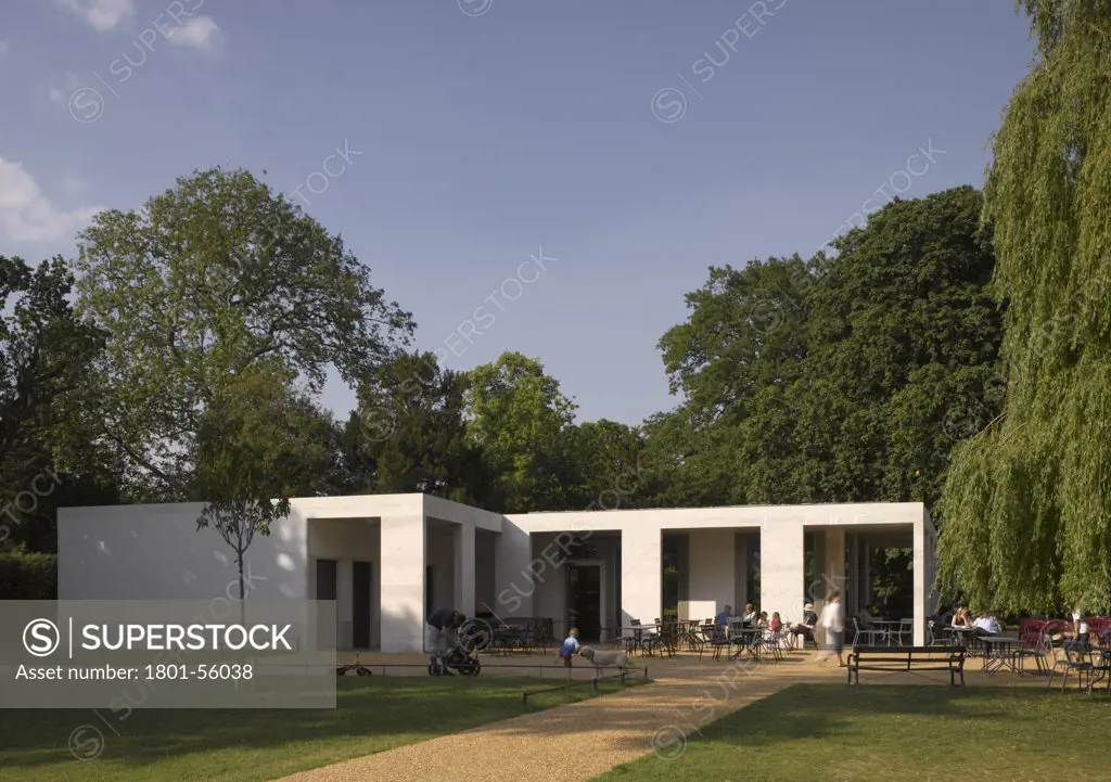 Chiswick House Cafe  Caruso St John Architects  Garden View