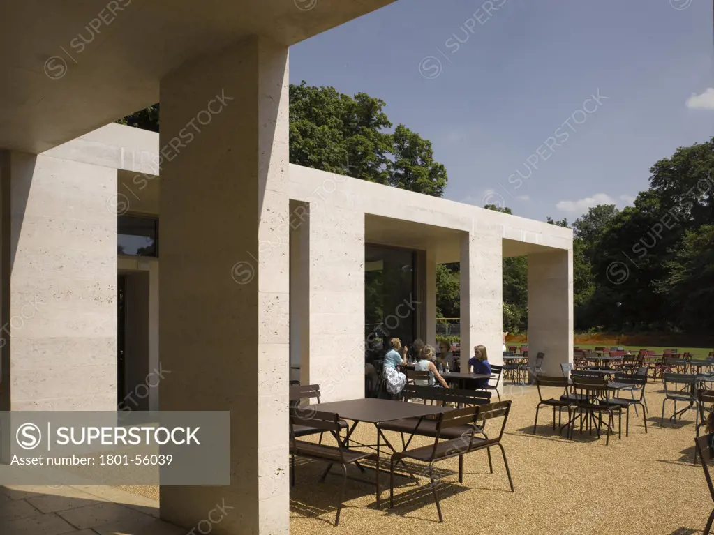 Chiswick House Cafe  Caruso St John Architects   Terrace