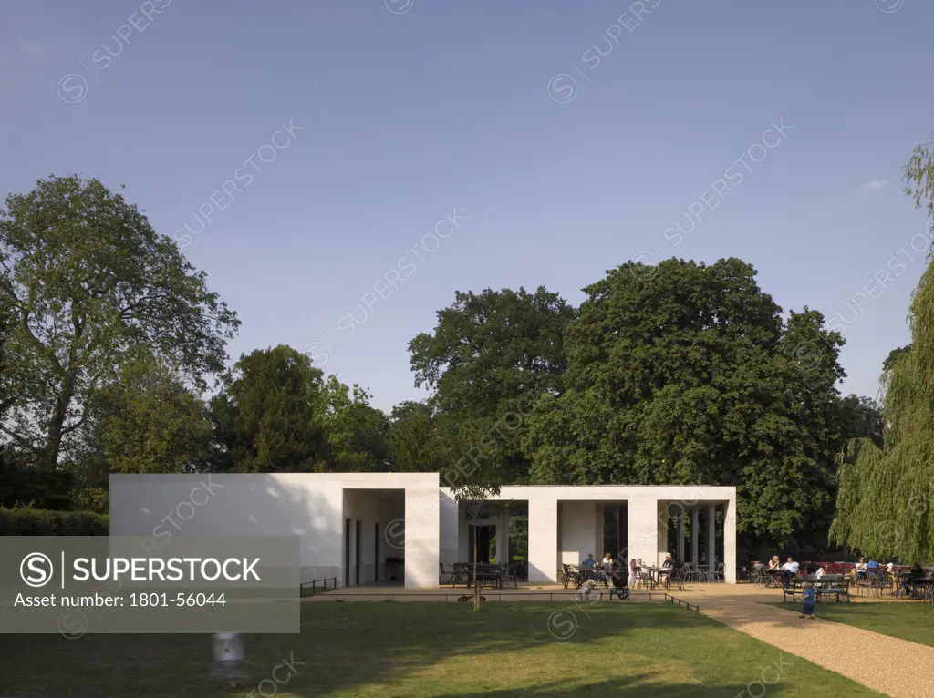 Chiswick House Cafe  Caruso St John Architects  Garden View