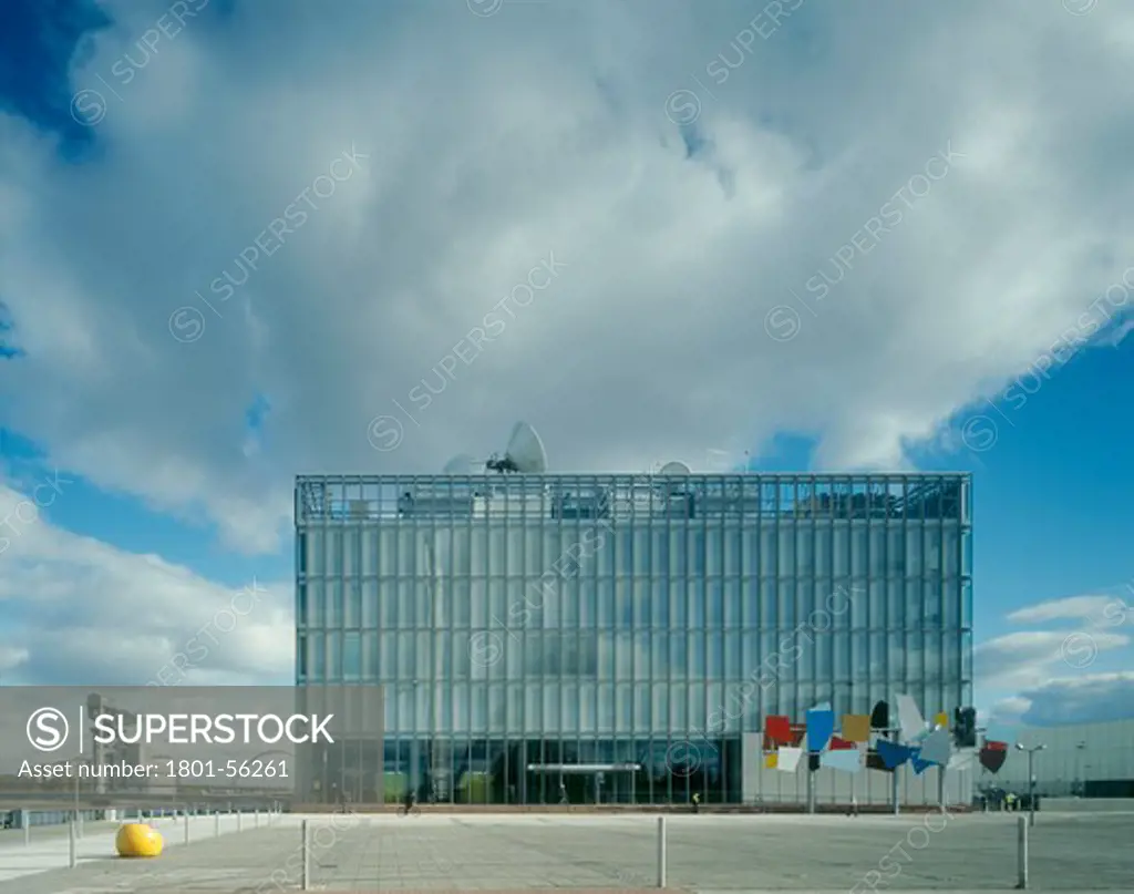 Bbc Scotland Hq Over View By The Clyde