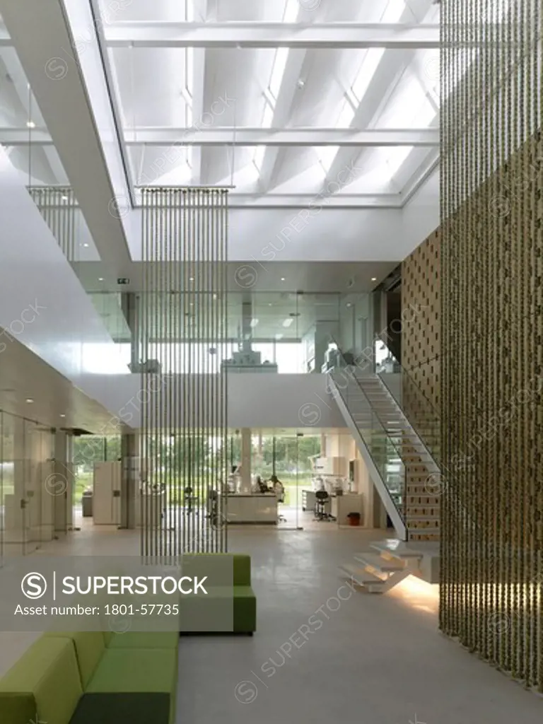 Netherlands Institute For Ecology (Nioo-Knaw), Claus , Kaan Architects, Wageningen,   Netherlands, 2011, Ground Floor Lobby Interior
