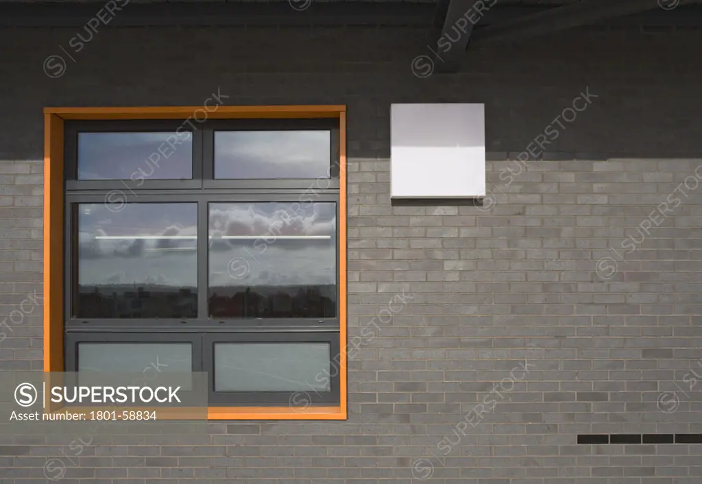 Knowle Dge School Haverstock Associates Bristol 2010 Detail Of Masonry  Glazed Brick  And Window Reveal