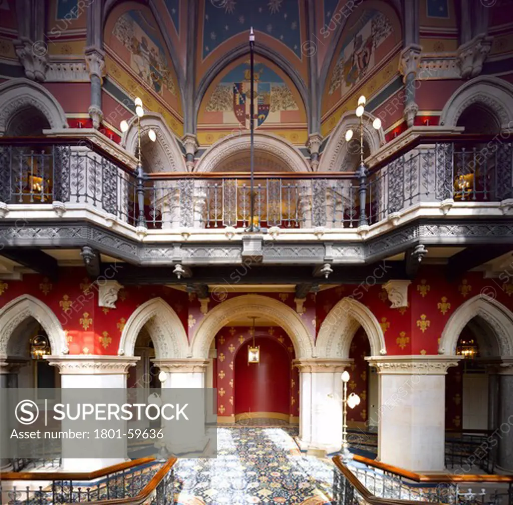 St Pancras Chambers Hotel And Residential Development -Giles Gilbert Scott With Richard Griffiths Architects And Rhwl-2011-Grand Staircase