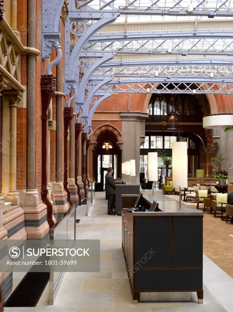 St Pancras Chambers Hotel And Residential Development -Giles Gilbert Scott With Richard Griffiths Architects And Rhwl-2011 Reception Area