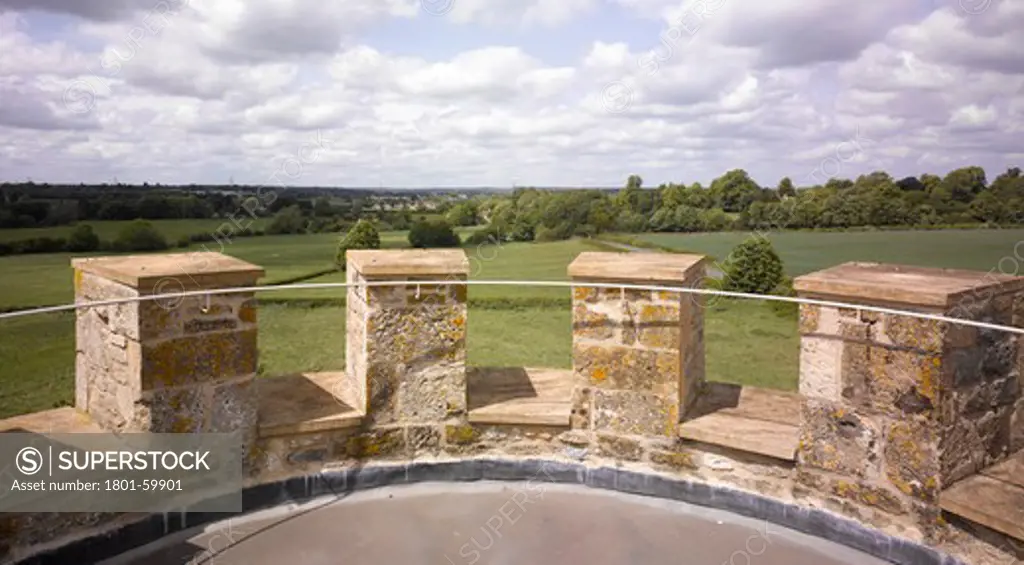The Round House, De Matos Ryan, Glousteshire, 2011, View From Tower