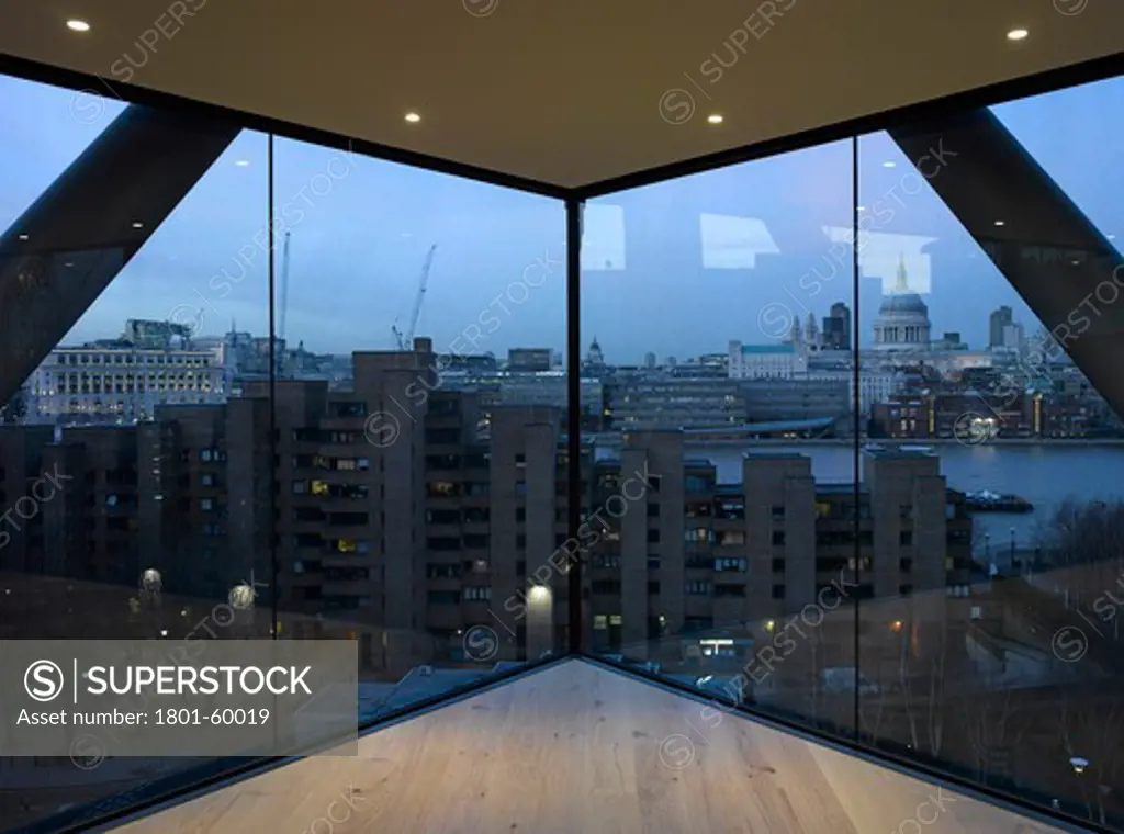Neo Bankside  Rogers Stirk Habour And Partners 2011-Interior View At Dusk