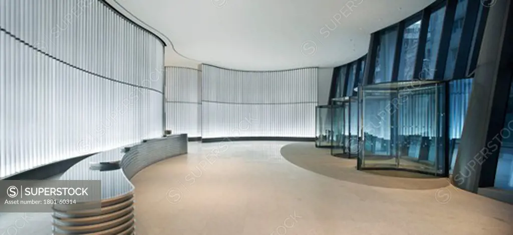 The Walbrook  Foster , Partners  London 2009  Lobby With Desk