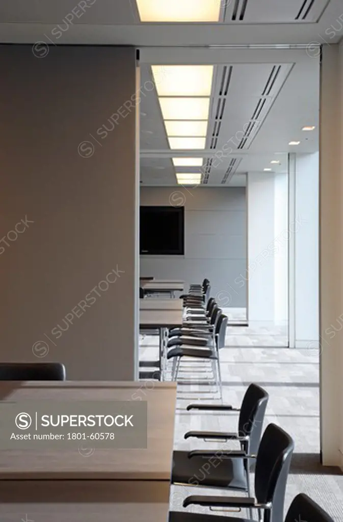 Bank Of China London Headquarters, Pringle Brandon, London, 2010, Partioned Conference Room