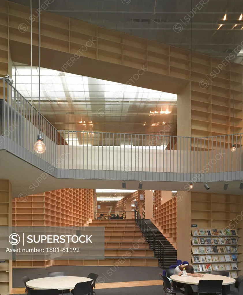 Musashino Art University Library  Sou Fujimoto Architects  Tokyo-Lower Floor