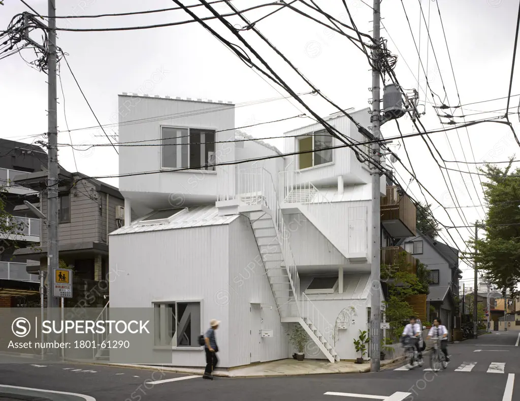 Tokyo Apartment Japan Sou Fujimoto Architects-Overall View