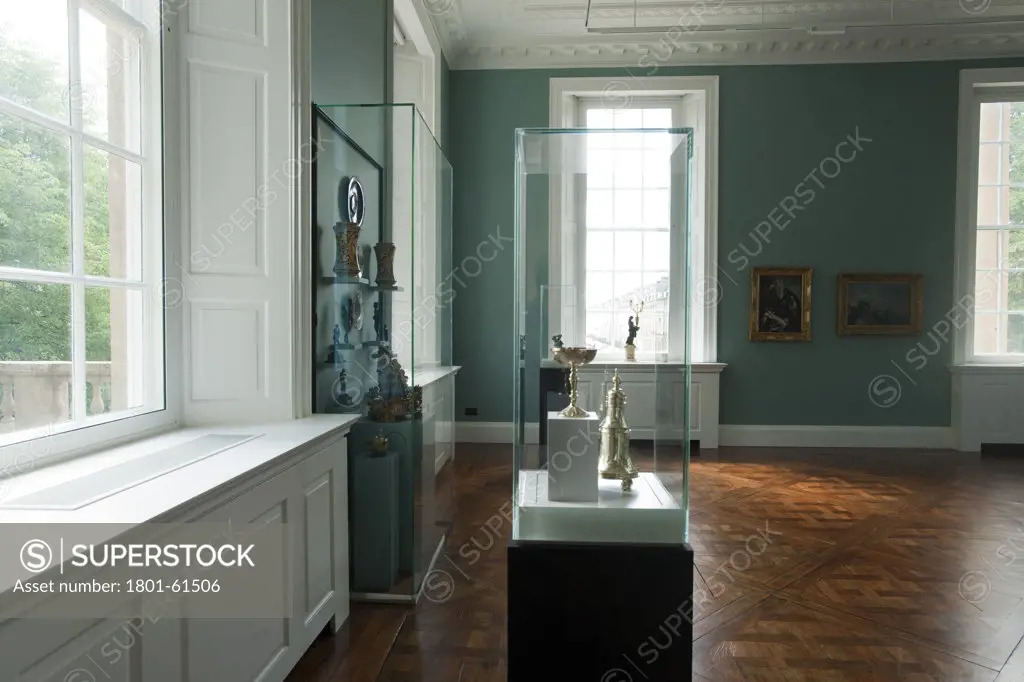 Holburne Museum Extension And Renovation, Beautifully Crafted By Eric Parry Architects. Interior View Of Exhibition Space