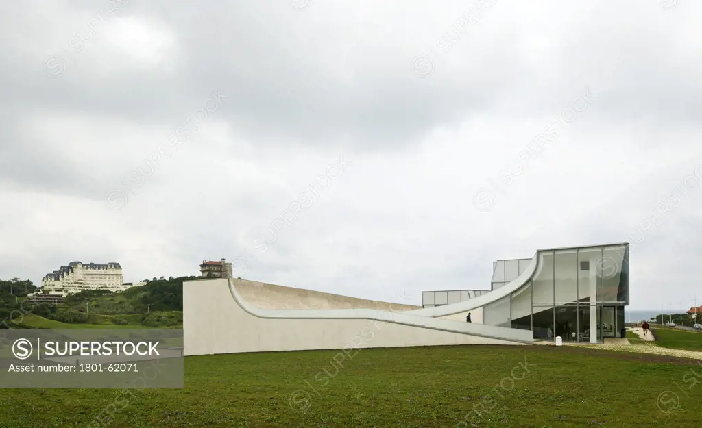 The Citíˆ De LOcíˆAn Et Du Surf,Steven Holl Architects,Solange Fabi"Žo,Biarritz,France, 2011,  Landscape View Of Museum