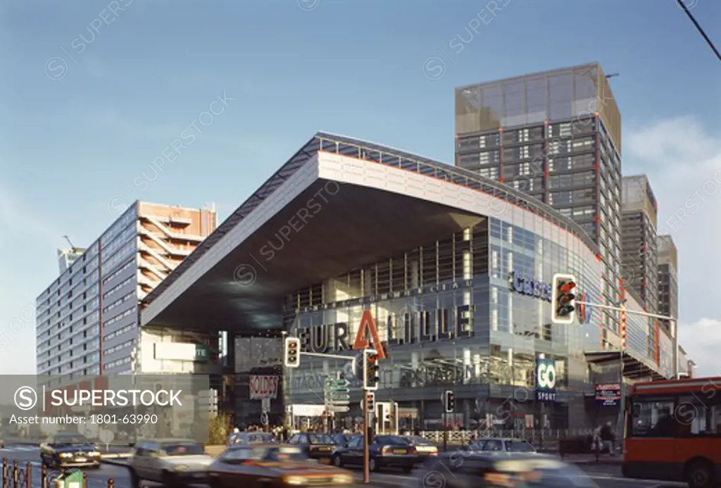 Euralille Centre Commercial (Shopping Centre) Main Entrance To Shopping Centre