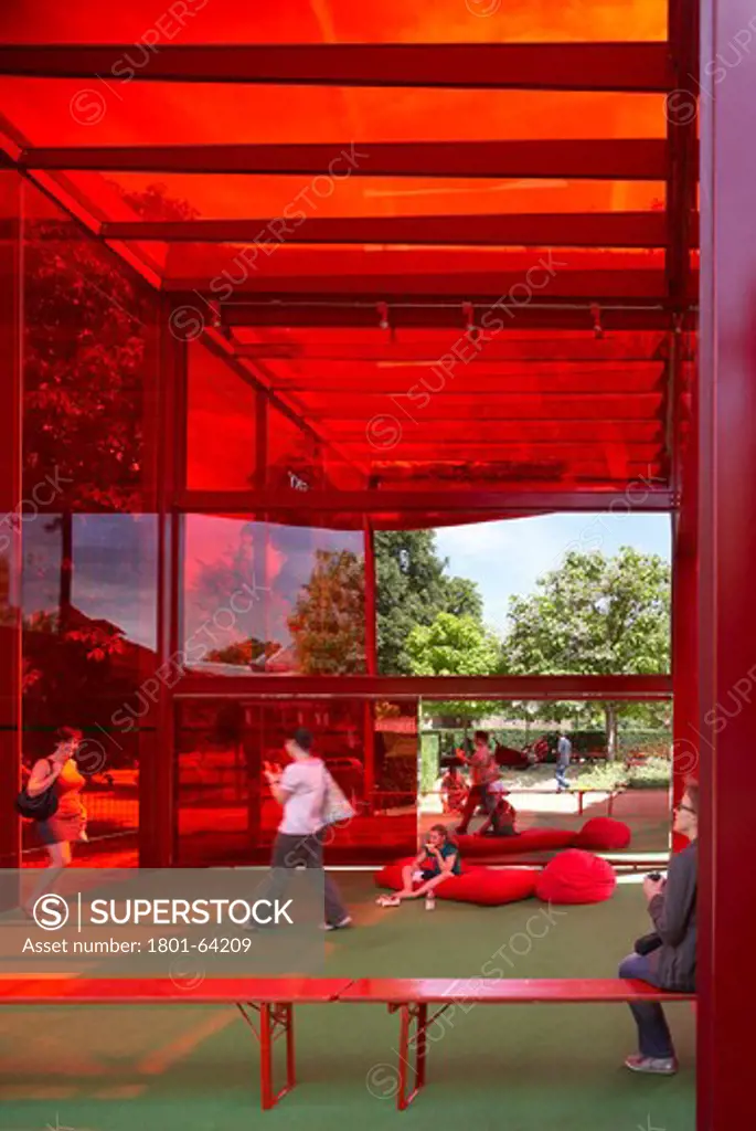 Serpentine Gallery Summer Pavilion 2010 Jean Nouvel With Arup  Interior Space With Seating