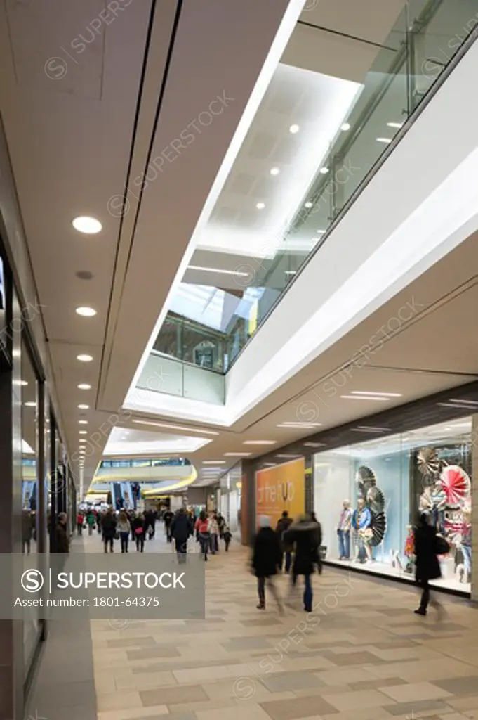 Union Square Bdp With Lighting By Pinniger and Partners Aberdeen 2009 Internal Mall View