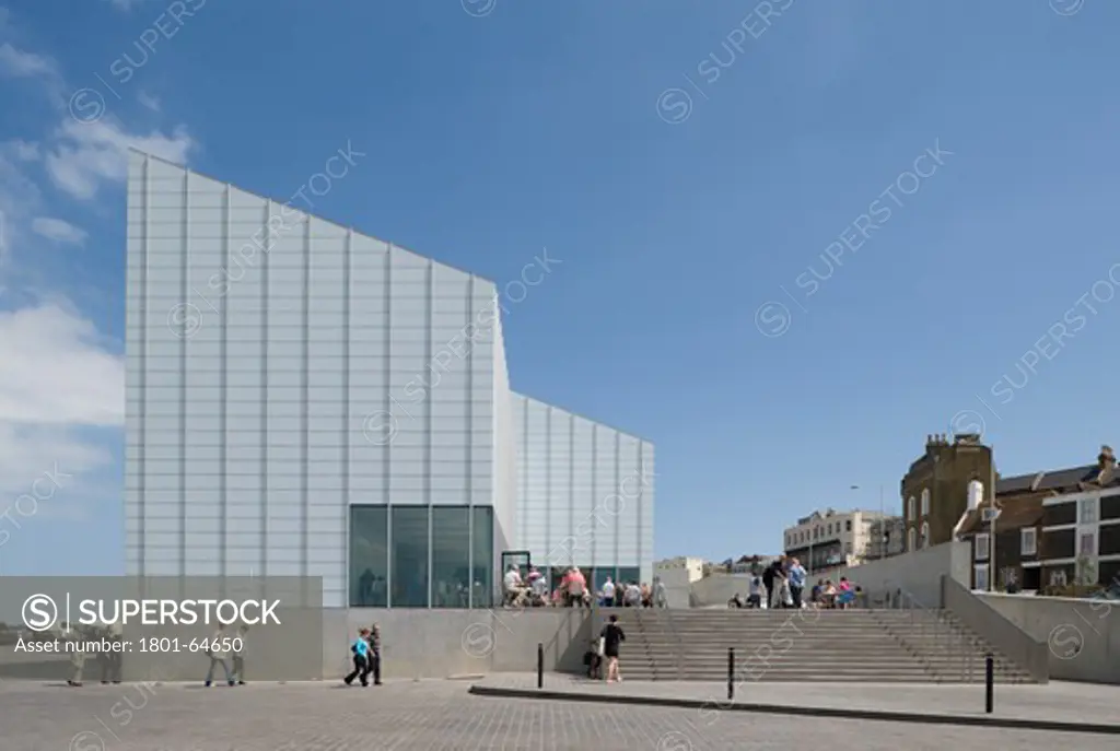 Turner Contemporary Art Gallery, David Chipperfield Architects, Margate, Uk, 2011, Wide View Of South Facade