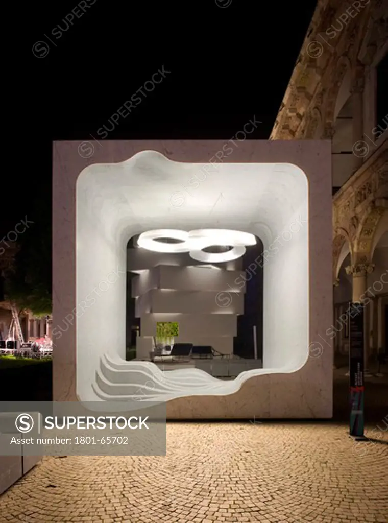 Zero By Snohetta, A Marble Cube Installation For Interni'S Mutant Architecture Exhibition At Milan 2011