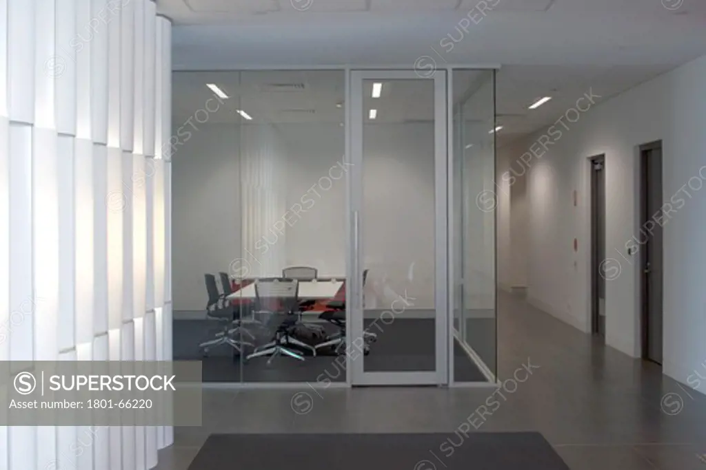 Yamaha Office, Brisbane, Queensland, Biscoe Wilson Architects, Marine Training Facility, Glass Case Meeting Room With Uplighting