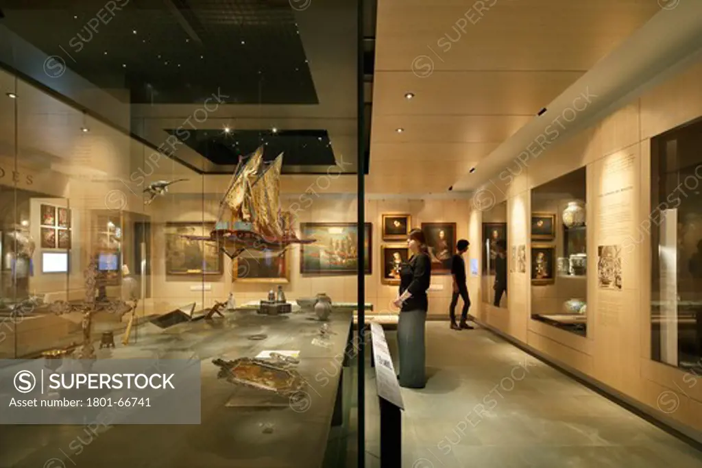 Museum Of The Order Of St John  Metaphor  London  2010  Interior Space With Large Display Cabinet