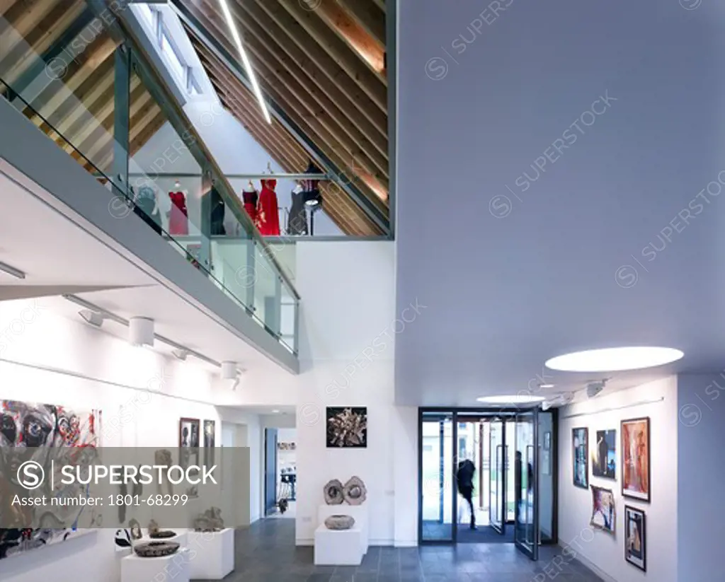 Entrance Area And Art Gallery  King'S School Ely  By Orms Architecture Design
