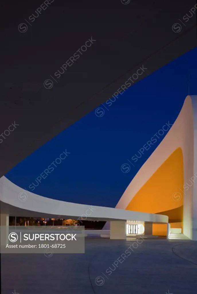 Oscar Niemeyer Centre  Aviles  Spain  By Oscar Niemeyer  Auditorium