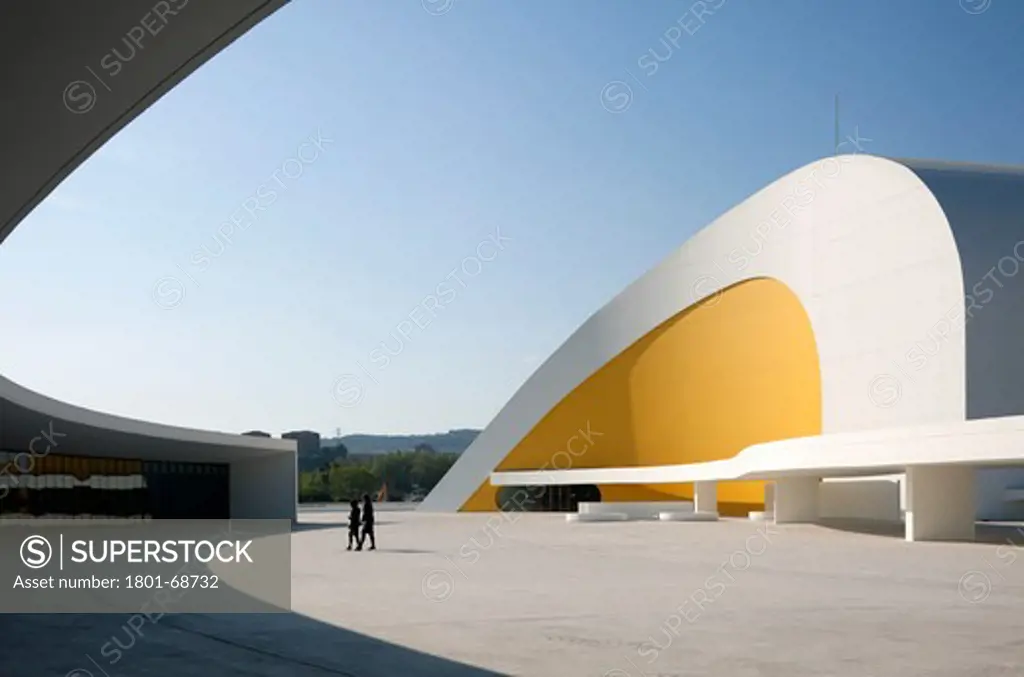 Oscar Niemeyer Centre  Aviles  Spain  By Oscar Niemeyer  Auditorium