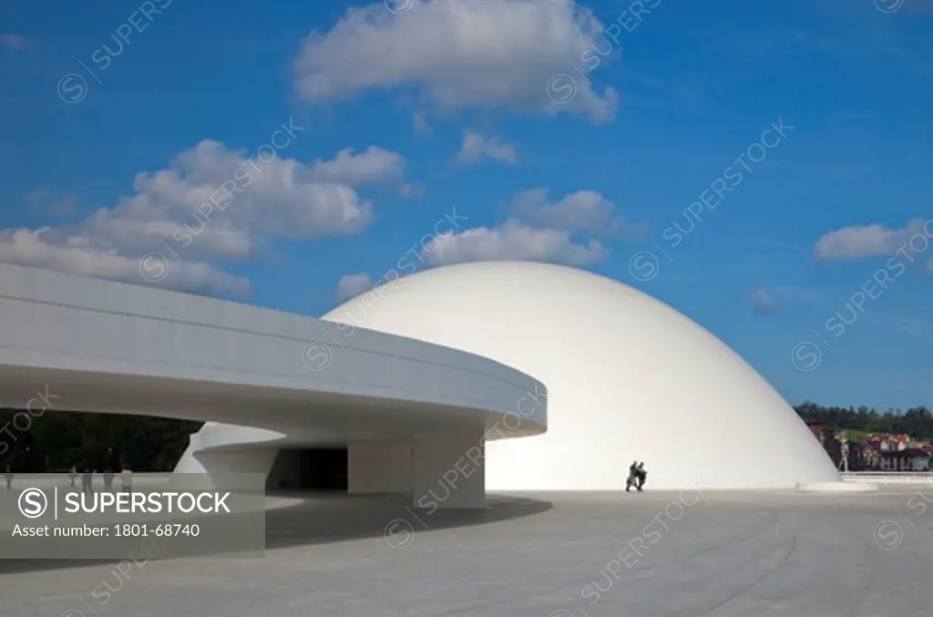 Oscar Niemeyer Centre  Aviles  Spain  By Oscar Niemeyer  Exhibition Gallery