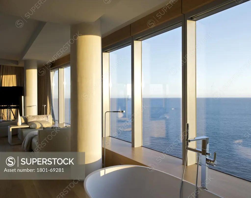 Ricardo Bofill Taller De Arquitectura Hotel W Barcelona Interior General View Of Extra Luxury Suite