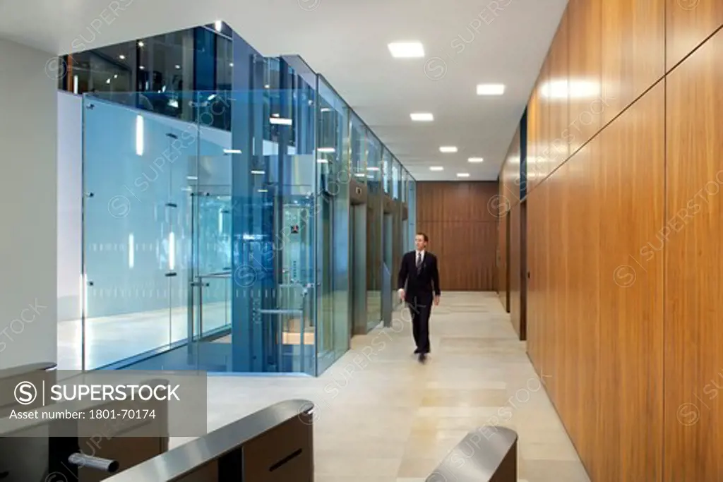 One Southampton Row  Sheppard Robson  London  2010  Interior Of Lobby With Turnstiles