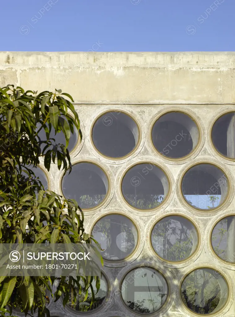The Broacha House By Samira Rathod Design Associates (Srda)  Alibaug  Maharashtra  India-Detail Of Window ''Lenses''