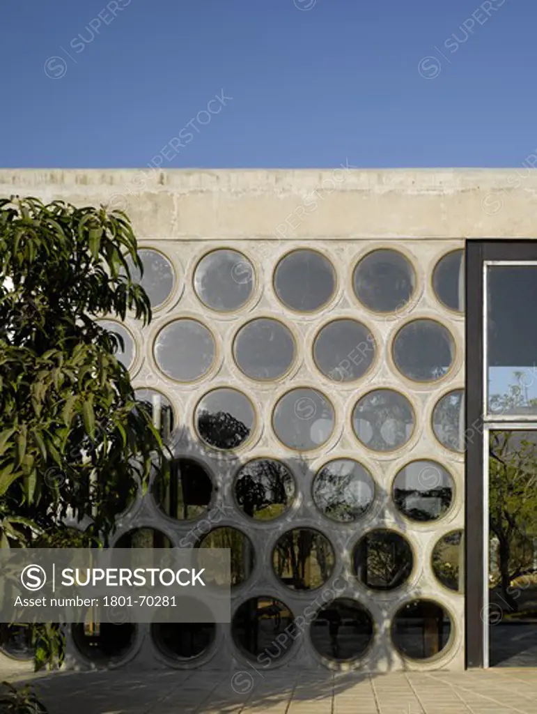 The Broacha House By Samira Rathod Design Associates (Srda)  Alibaug  Maharashtra  India-Detail Of Window ''Lenses''