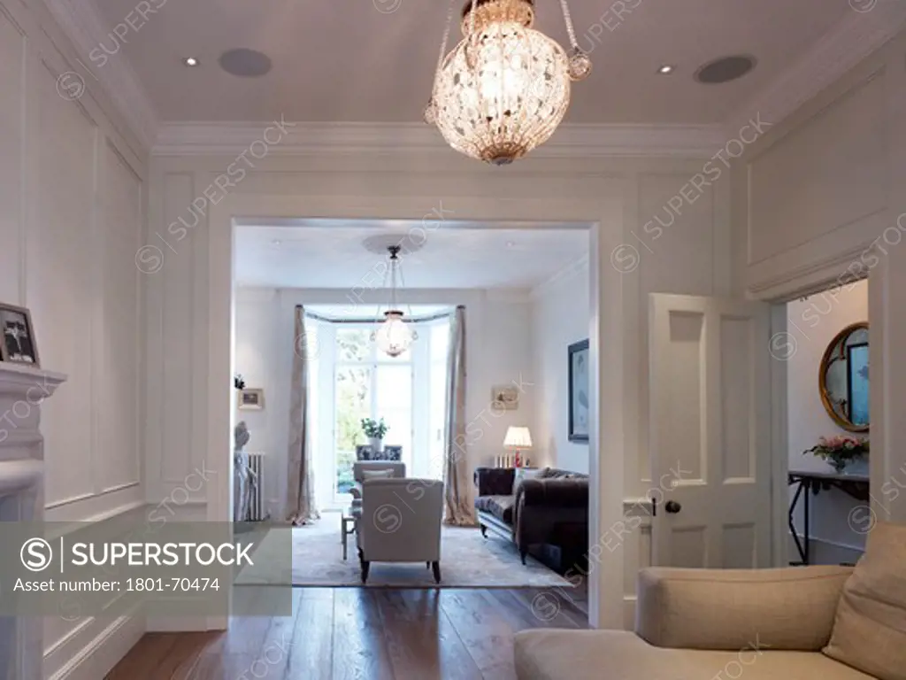 Living Area- Refurbished Victorian Family London Town House In Notting Hill