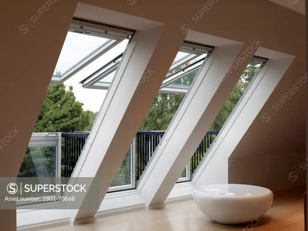 Loft Window - Coppice Drive  Refurbished Edwardian London Family House